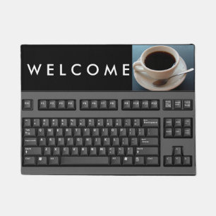 Computer-Tastatur-Fußmatte Fußmatte