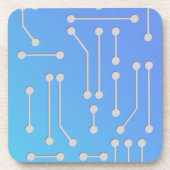 Computer tech chip circuit pattern template untersetzer (Vorderseite)