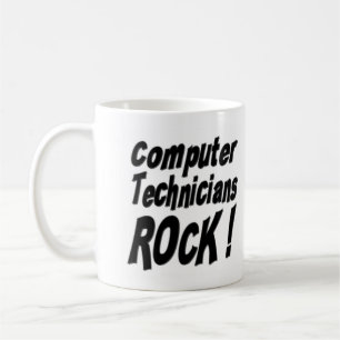 Computer-Techniker-Felsen! Tasse