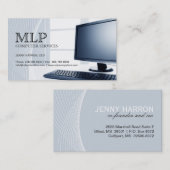 Computer-Techniker-Visitenkarte Visitenkarte (Vorne/Hinten)