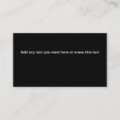 Computer-Technologie-Visitenkarten Visitenkarte (Rückseite)