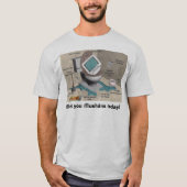 Computer-Technologieerröten T-Shirt (Vorderseite)