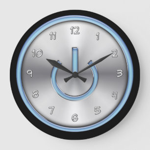Computer Theme Office Wall Decor Clocks Große Wanduhr