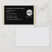 Computer-Trainings-Visitenkarten Visitenkarte (Vorne/Hinten)