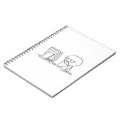 Computer-Typ Meme - Notizbuch Notizblock (Linke Seite)