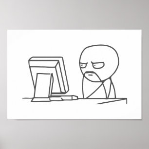 Computer-Typ Meme - Plakat