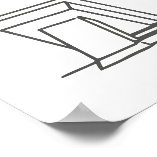 Computer Typ Meme ‏ - Poster (Ecke)