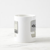 Computer-Umarmungs-Tasse Kaffeetasse (Mittel)