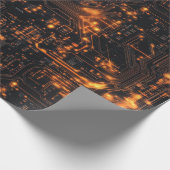 Computer und Elektronik Geschenkpapier (Ecke)