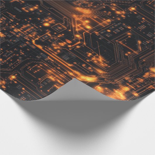 Computer und Elektronik Geschenkpapier (Ecke)