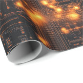 Computer und Elektronik Geschenkpapier (Rolleneckpunkt)