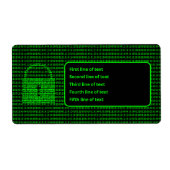 Computer- und Info-Sicherheit Cyberdienste-Schloss (Vorne)