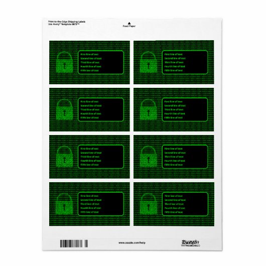 Computer- und Info-Sicherheit Cyberdienste-Schloss (Vorne)