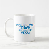 Computer User Rescue Team Kaffeetasse (Links)