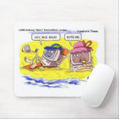 Computer Verabredet? Funny Geschenke T-Shirts & Sa Mousepad (Mit Mouse)