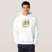 Computer Verabredete Funny Hoodie von Rick London (Vorne ganz)