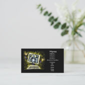 Computer Visitenkarte (Stehend Vorderseite)