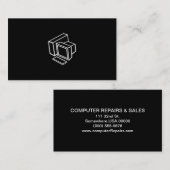 Computer Visitenkarte (Vorne/Hinten)
