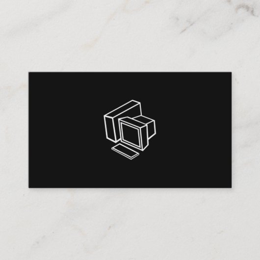 Computer Visitenkarte (Vorderseite)