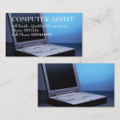 Computer-Visitenkarte 2 Visitenkarte (Vorne/Hinten)