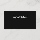 Computer-Visitenkarte Visitenkarte (Rückseite)