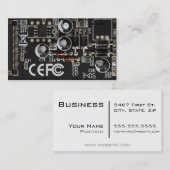 Computer-Visitenkarte Visitenkarte (Vorne/Hinten)