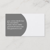 Computer-Visitenkarte Visitenkarte (Rückseite)