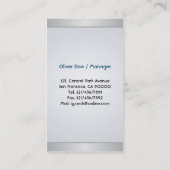 Computer - Visitenkarten Visitenkarte (Rückseite)