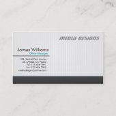 Computer - Visitenkarten Visitenkarte (Rückseite)