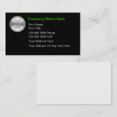 Computer-Visitenkarten Visitenkarte (Vorne/Hinten)