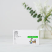 Computer-Visitenkarten Visitenkarte (Stehend Vorderseite)