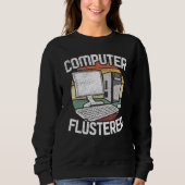 Computer Whisper Computer Computer Computer Scienc Sweatshirt (Vorderseite)