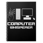 Computer Whisperer Funny Gamer IT Admin Programmer Notizblock (Vorderseite)
