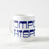 computer whisperer kaffeetasse (Vorderseite Links)