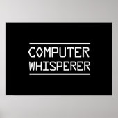 Computer Whisperer Poster (Vorne)