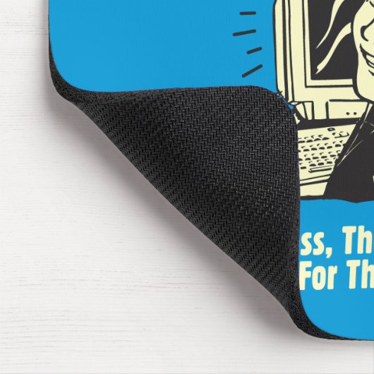 Computer: Wie der Boss Mousepad (Ecke)