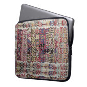 Computerabdeckung Bohemisch Hippy HAMbyWG Laptopschutzhülle (Vorderseite Links)