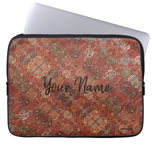 Computerabdeckung Bohemisch Hippy HAMbyWG Laptopschutzhülle (Vorderseite)