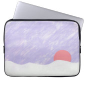 Computerabdeckung mit Sonnenuntergang Laptopschutzhülle (Vorderseite)