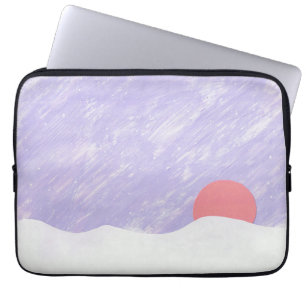 Computerabdeckung mit Sonnenuntergang Laptopschutzhülle
