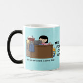 Computerarbeits-Tasse Verwandlungstasse (Links)