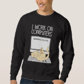 Computerb Computerk Computerv Computer D Sweatshirt (Vorderseite)