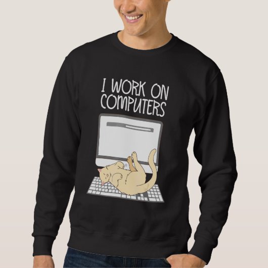 Computerb Computerk Computerv Computer D Sweatshirt (Vorderseite)
