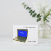 Computerbild für die Visitenkarte (Stehend Vorderseite)