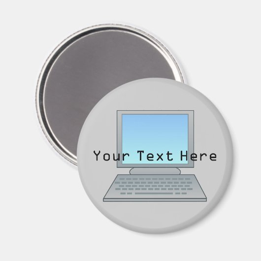 Computerbildschirm Magnet (Vorderseite/Rückseite)