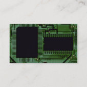 Computerbrett Visitenkarte (Rückseite)