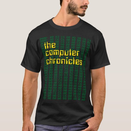 Computerchroniken anzeigen T-Shirt (Vorderseite)