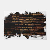 Computercode Fußmatte (Vorderseite)