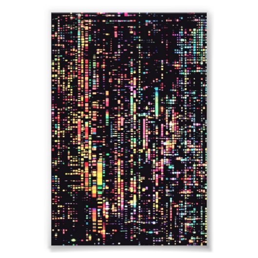 Computercode geschrieben in smole fotodruck (Vorne)