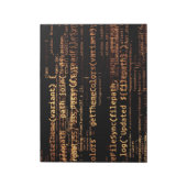 Computercode Notizblock (Rotiert)